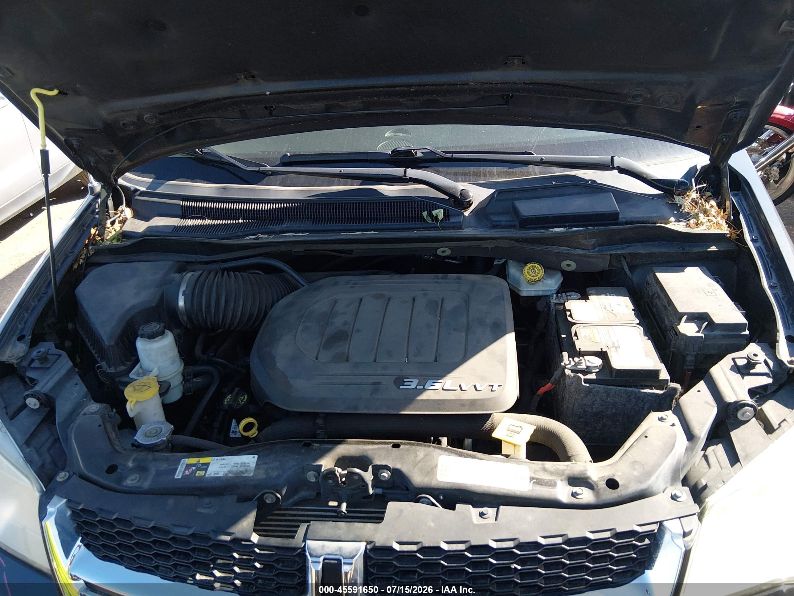 2013 Dodge Grand Caravan Sxt Blue vin: 2C4RDGCG5DR740247
