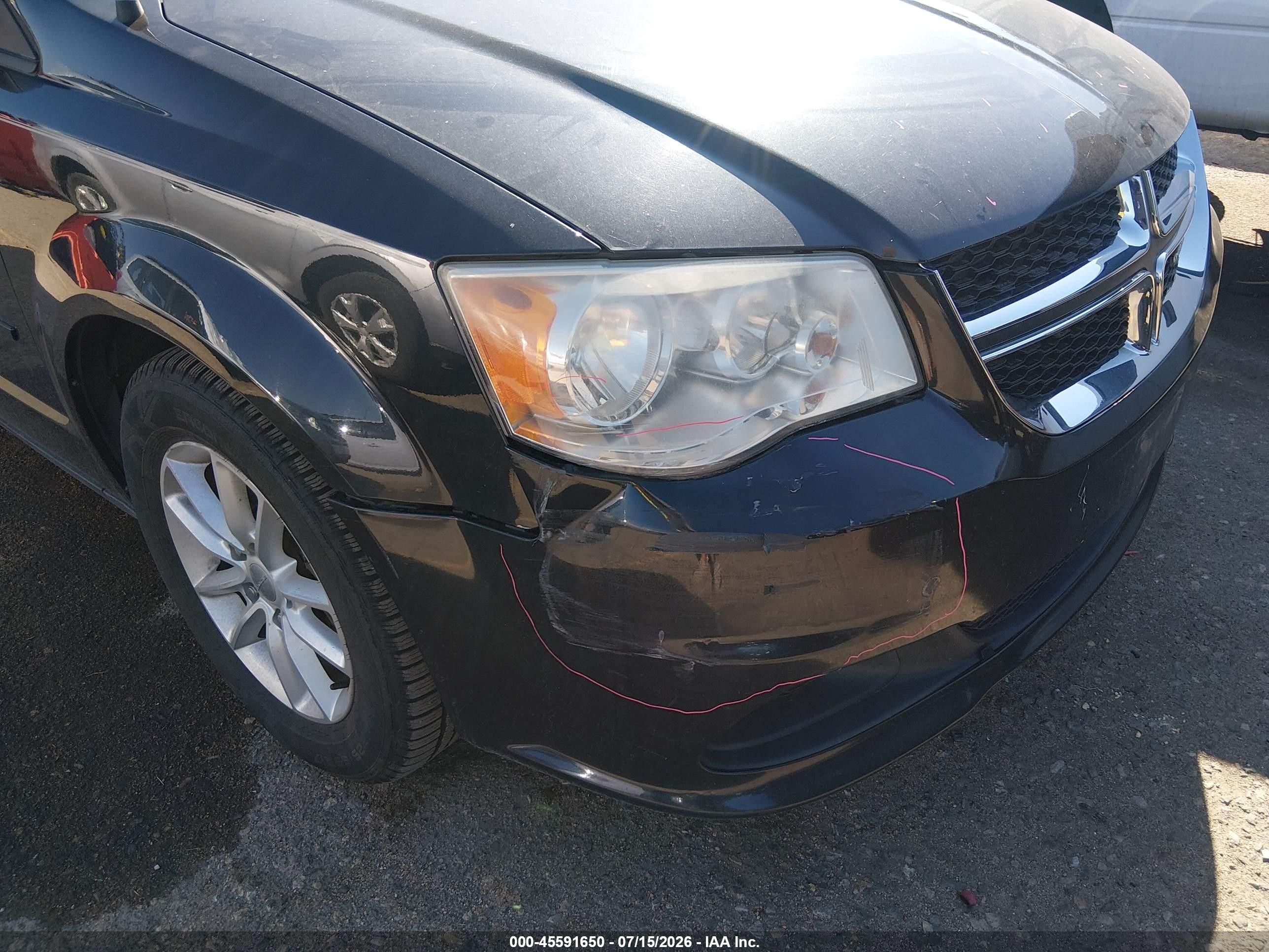 2013 Dodge Grand Caravan Sxt Blue vin: 2C4RDGCG5DR740247