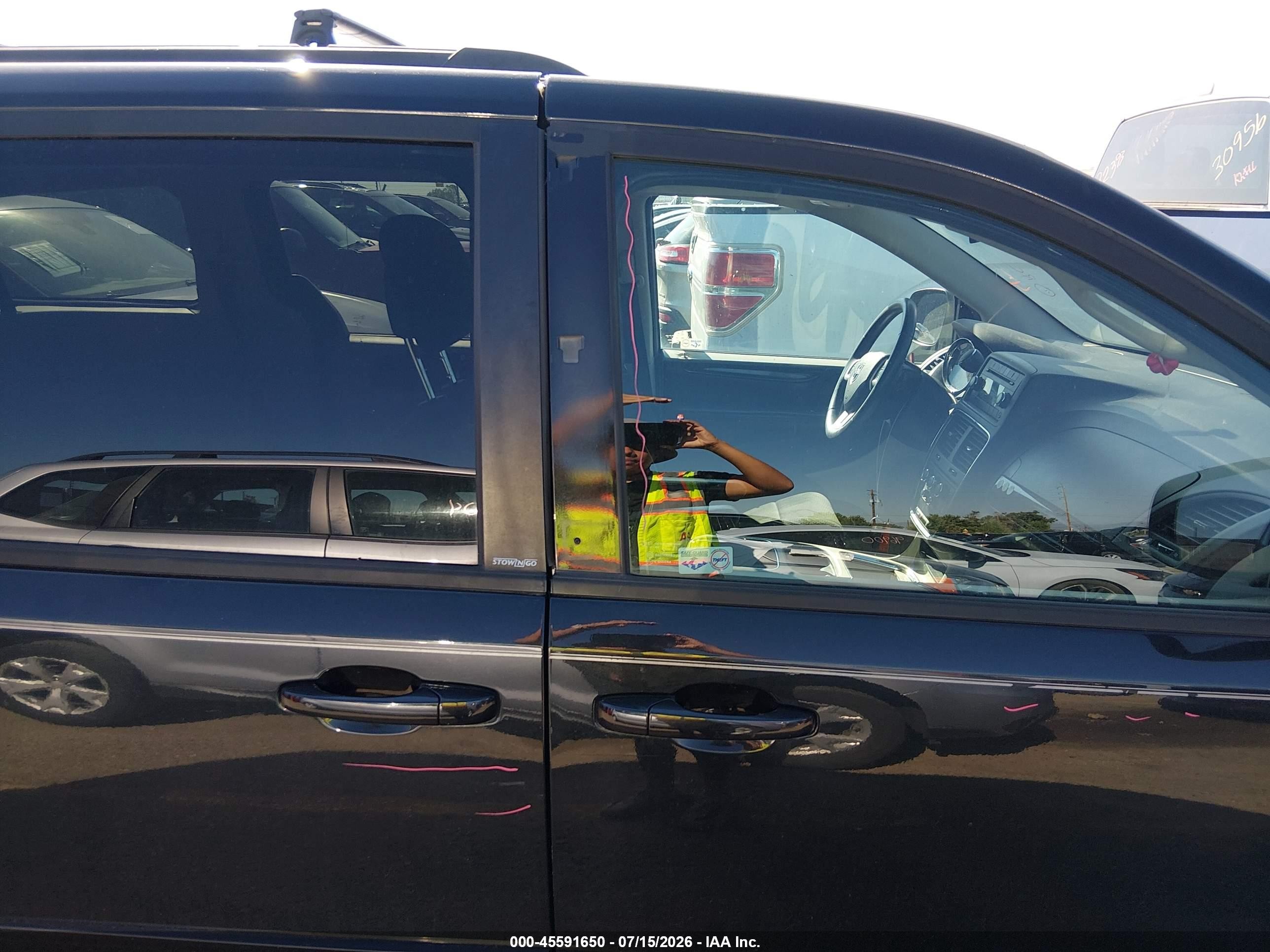 2013 Dodge Grand Caravan Sxt Blue vin: 2C4RDGCG5DR740247