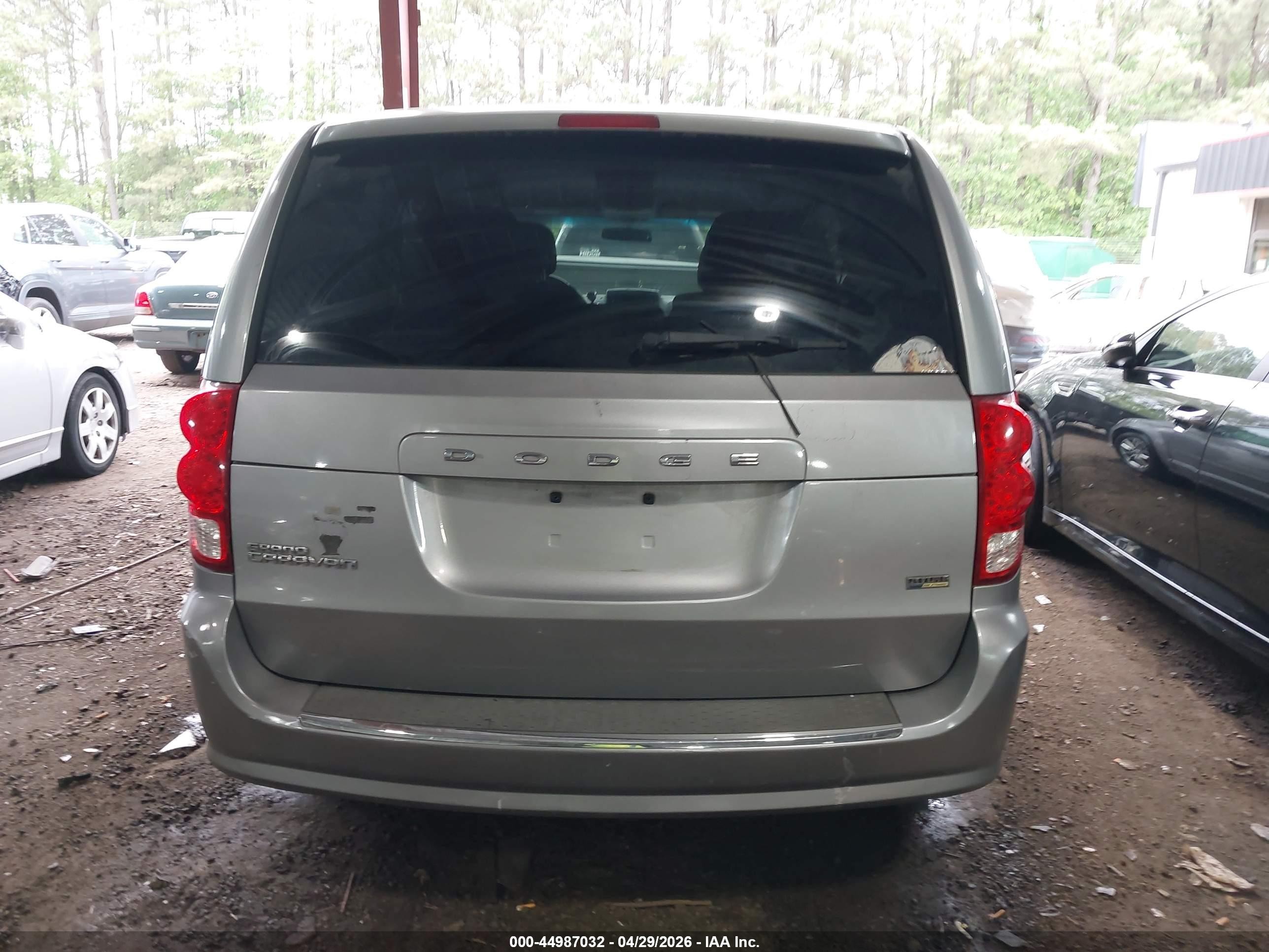 2013 Dodge Grand Caravan Sxt Gray vin: 2C4RDGCG5DR752060