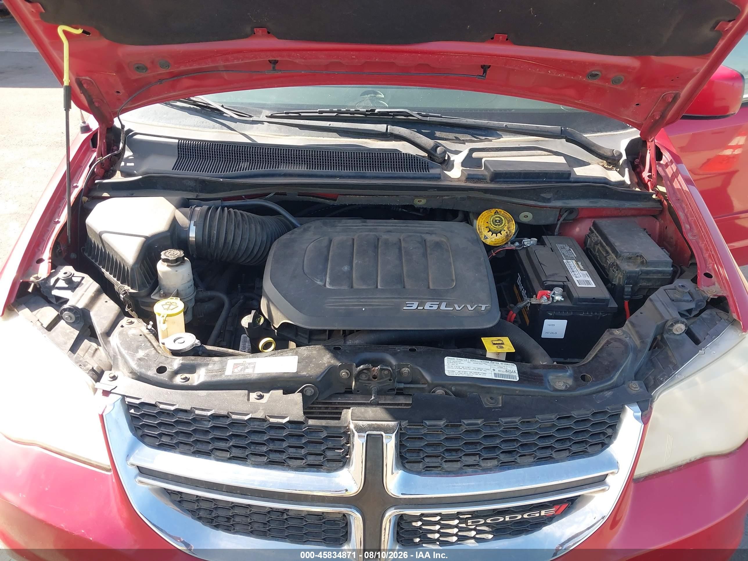 2013 Dodge Grand Caravan Sxt Red vin: 2C4RDGCG5DR758361