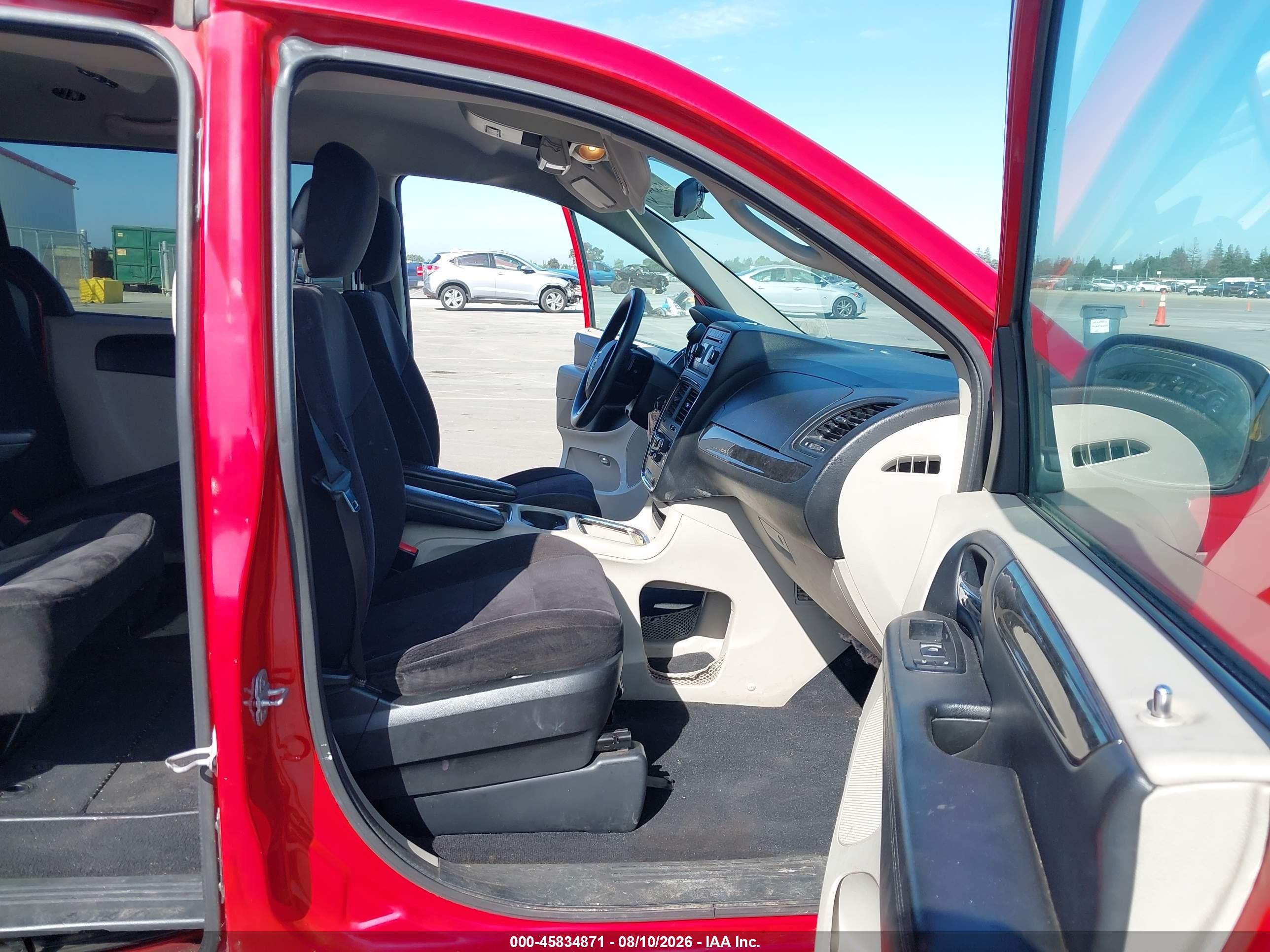 2013 Dodge Grand Caravan Sxt Red vin: 2C4RDGCG5DR758361
