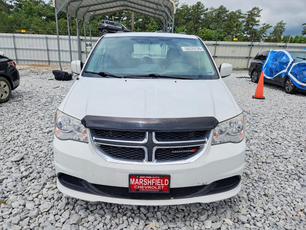 2013 Dodge Grand Caravan Sxt White vin: 2C4RDGCG5DR817747