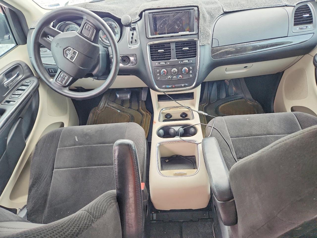 2013 Dodge Grand Caravan Sxt White vin: 2C4RDGCG5DR817747