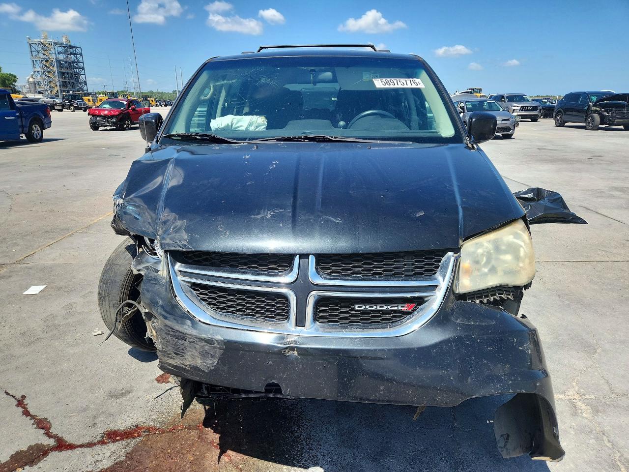 2014 Dodge Grand Caravan Sxt Черный vin: 2C4RDGCG5ER120533
