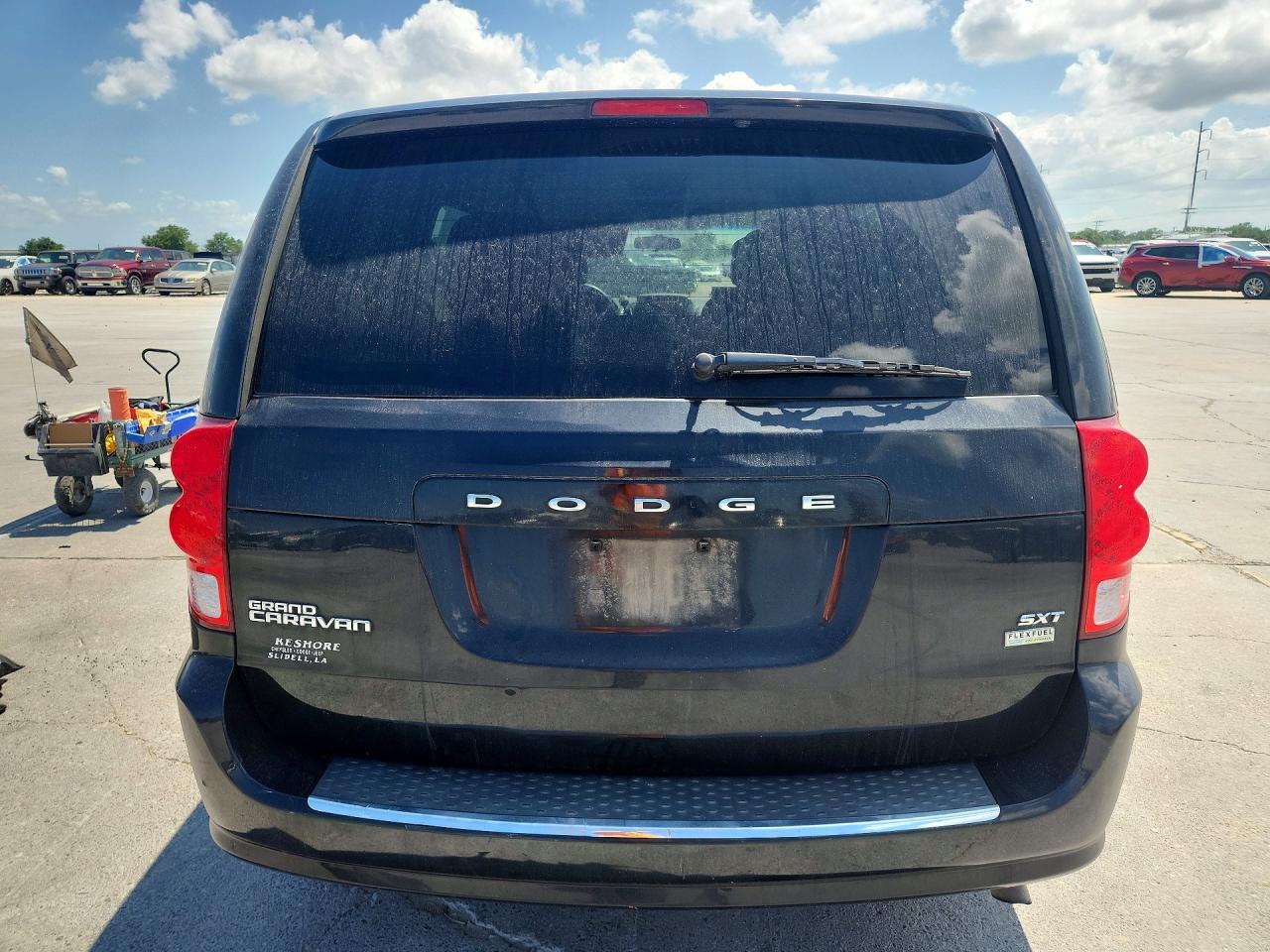 2014 Dodge Grand Caravan Sxt Черный vin: 2C4RDGCG5ER120533