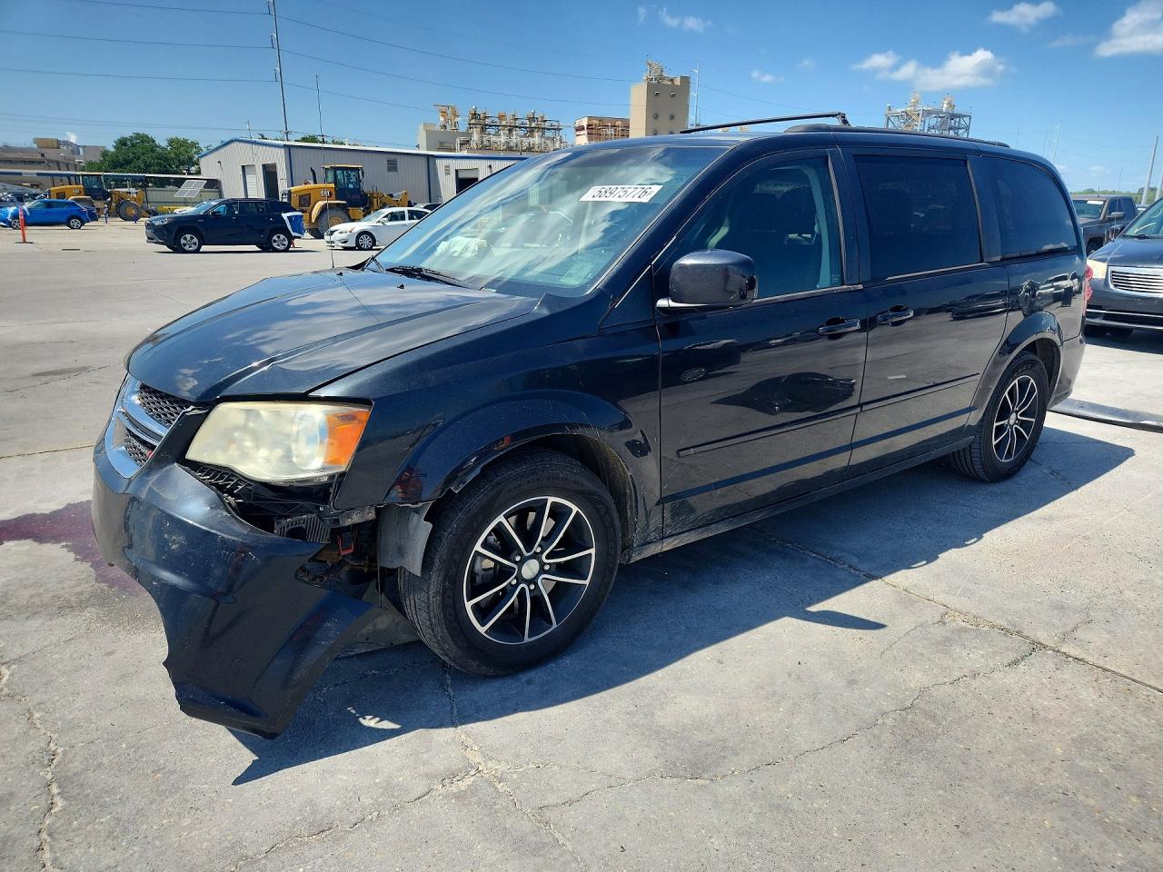 2014 Dodge Grand Caravan Sxt Black vin: 2C4RDGCG5ER120533