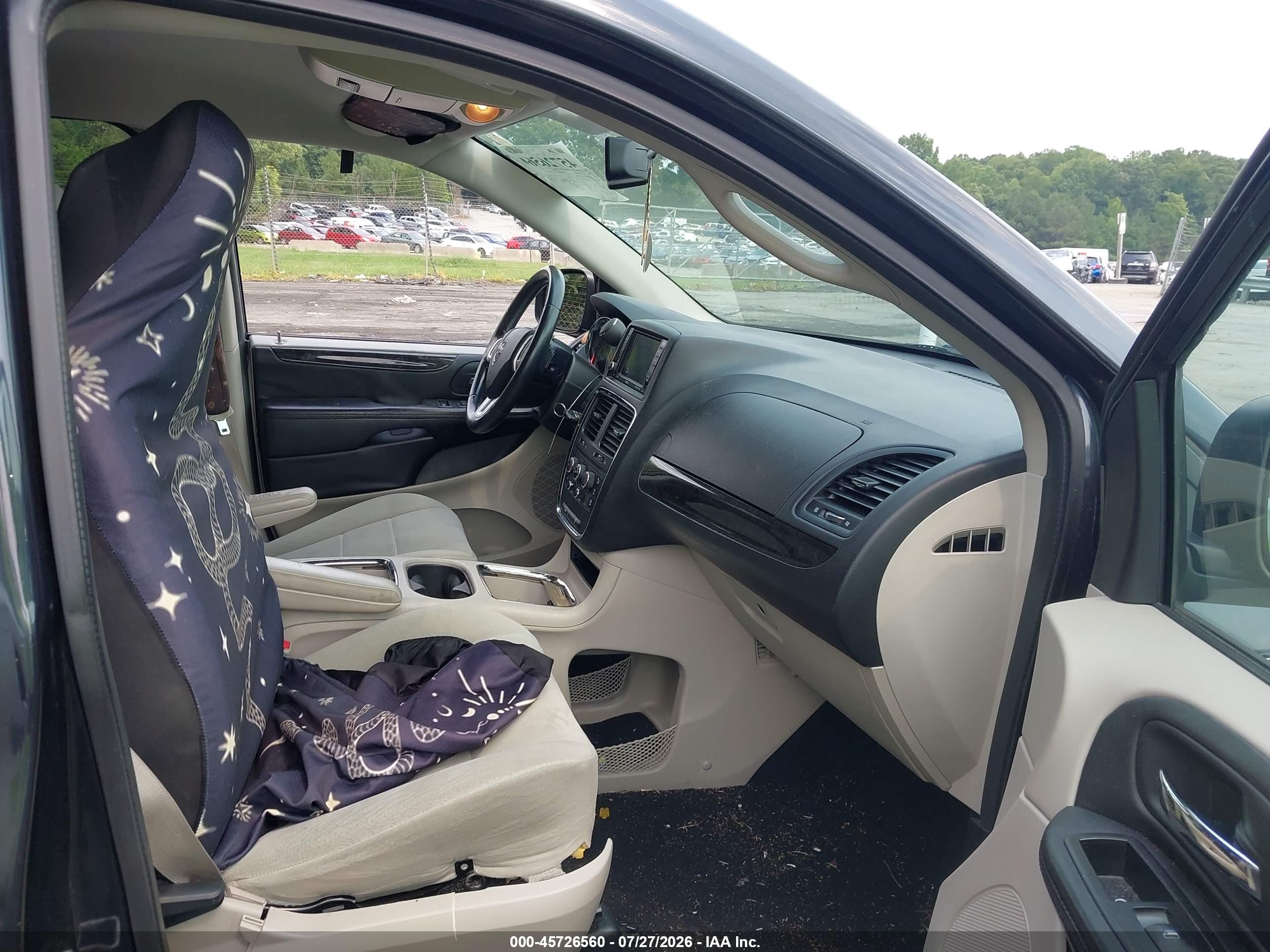 2014 Dodge Grand Caravan Sxt Dark Blue vin: 2C4RDGCG5ER150289