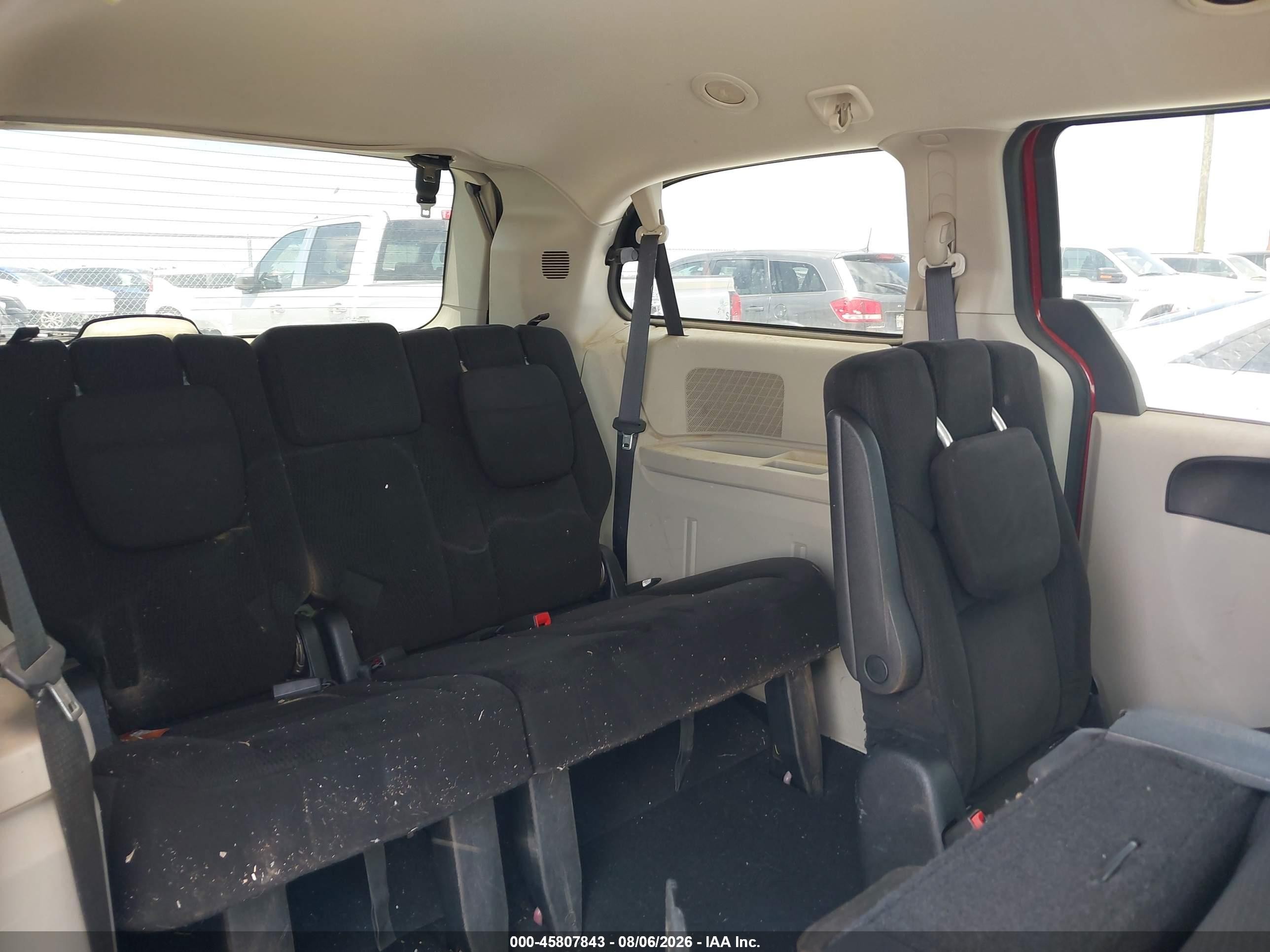 2014 Dodge Grand Caravan Sxt Red vin: 2C4RDGCG5ER213939