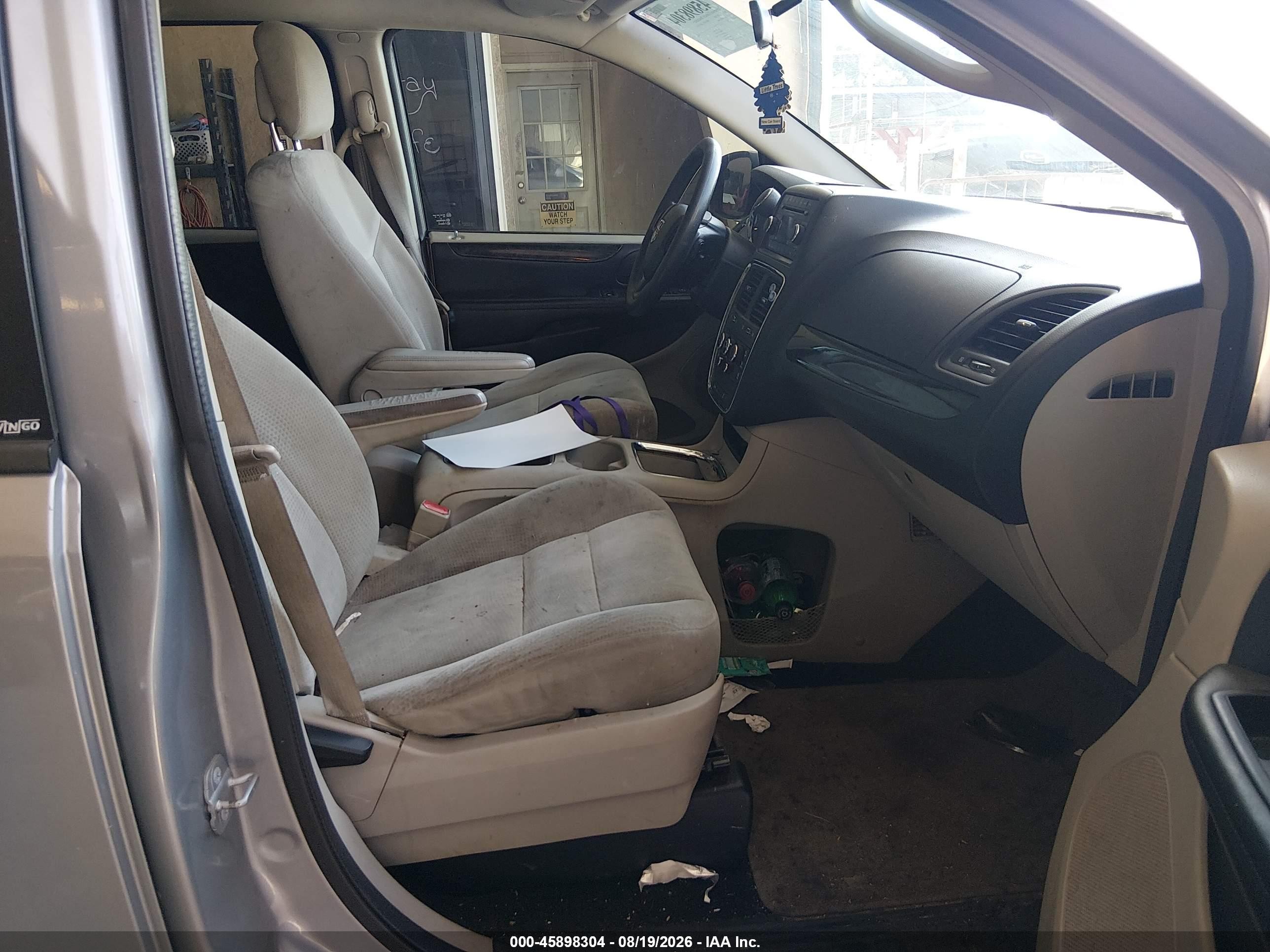2014 Dodge Grand Caravan Sxt Серебряный vin: 2C4RDGCG5ER230448