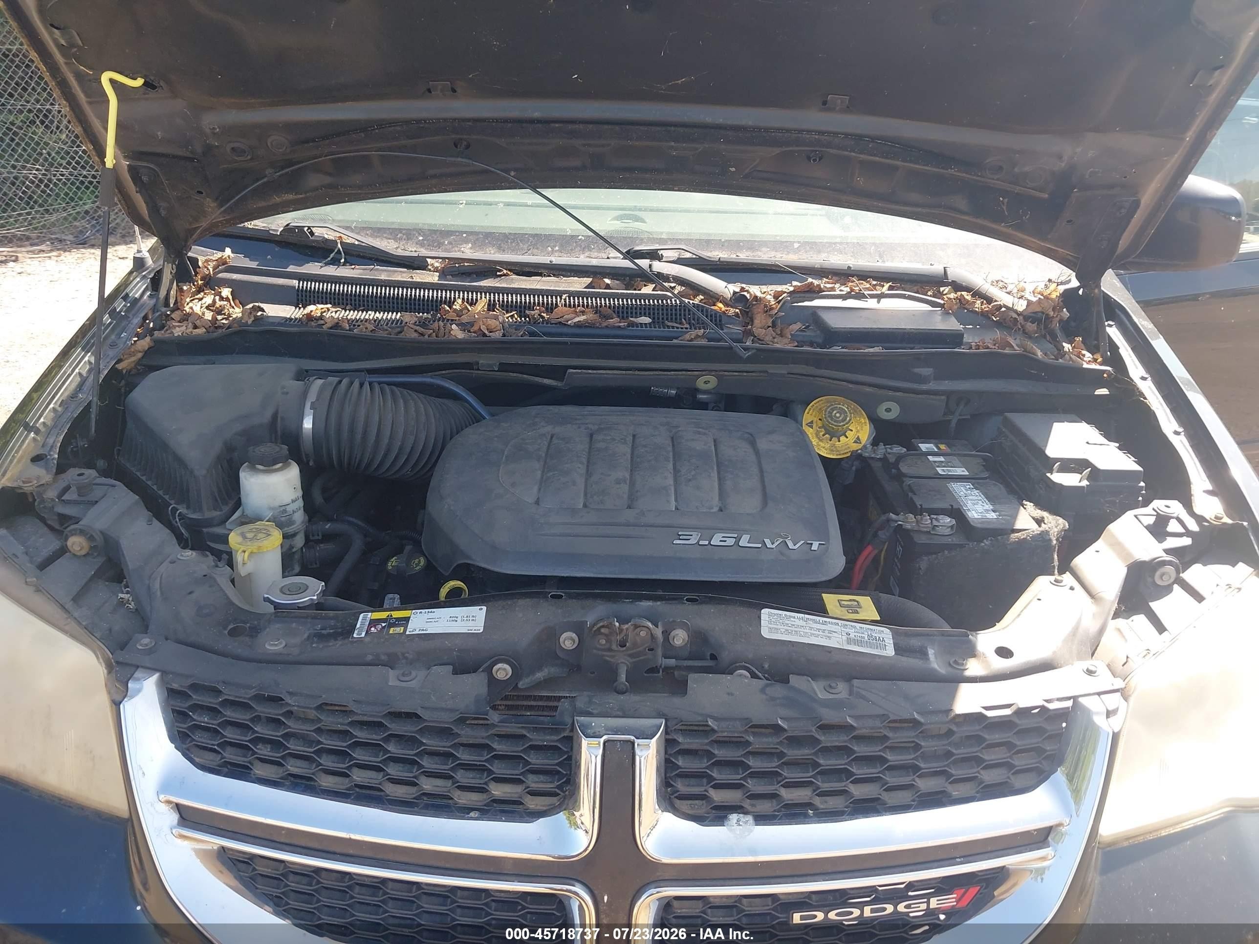 2014 Dodge Grand Caravan Sxt Black vin: 2C4RDGCG5ER245466