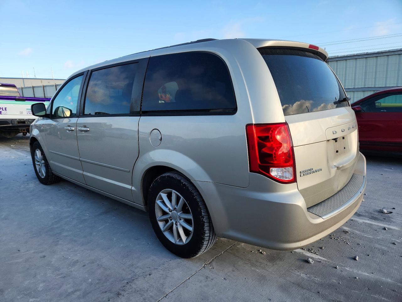 2014 Dodge Grand Caravan Sxt Gold vin: 2C4RDGCG5ER253891