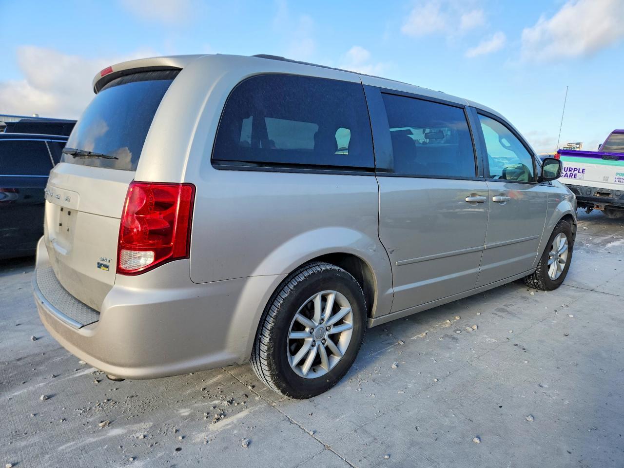 2014 Dodge Grand Caravan Sxt Gold vin: 2C4RDGCG5ER253891
