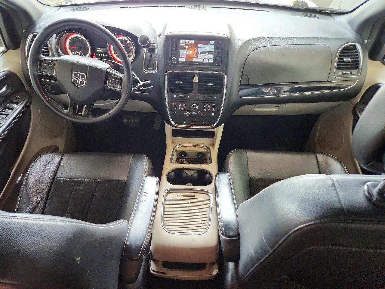 2014 Dodge Grand Caravan Sxt Silver vin: 2C4RDGCG5ER257682