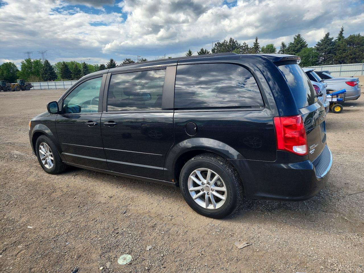 2014 Dodge Grand Caravan Sxt Black vin: 2C4RDGCG5ER267452