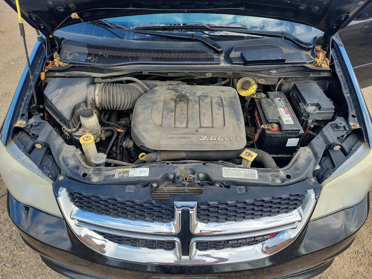 2014 Dodge Grand Caravan Sxt Black vin: 2C4RDGCG5ER267452