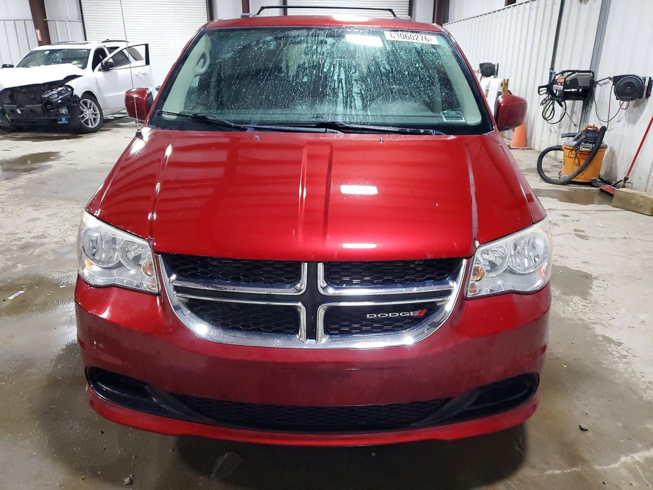 2014 Dodge Grand Caravan Sxt Red vin: 2C4RDGCG5ER366143