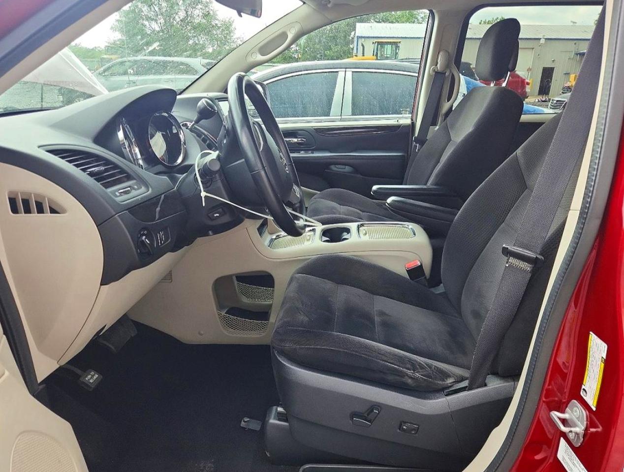 2014 Dodge Grand Caravan Sxt Burgundy vin: 2C4RDGCG5ER427667