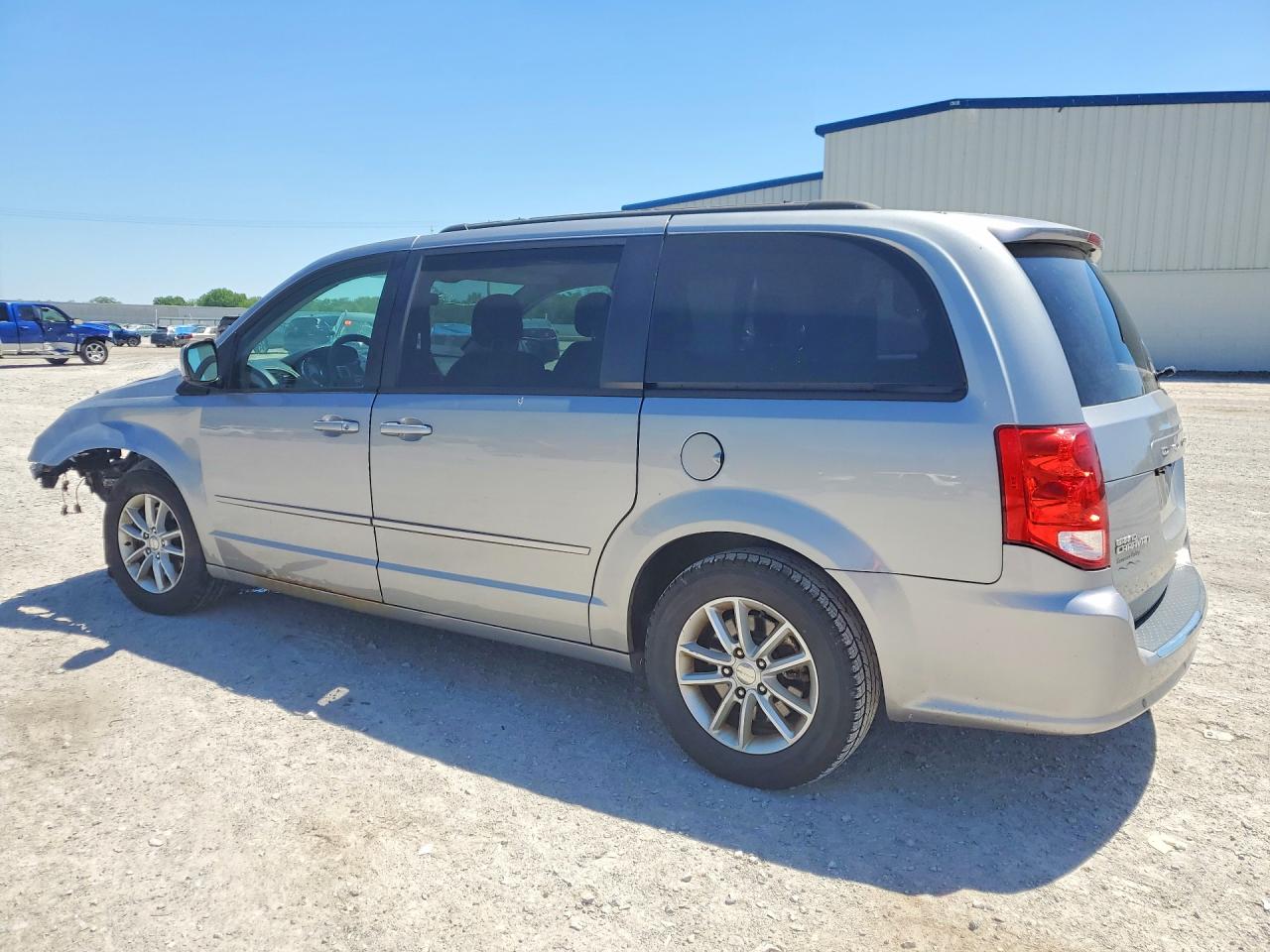 2014 Dodge Grand Caravan Sxt Silver vin: 2C4RDGCG5ER427751