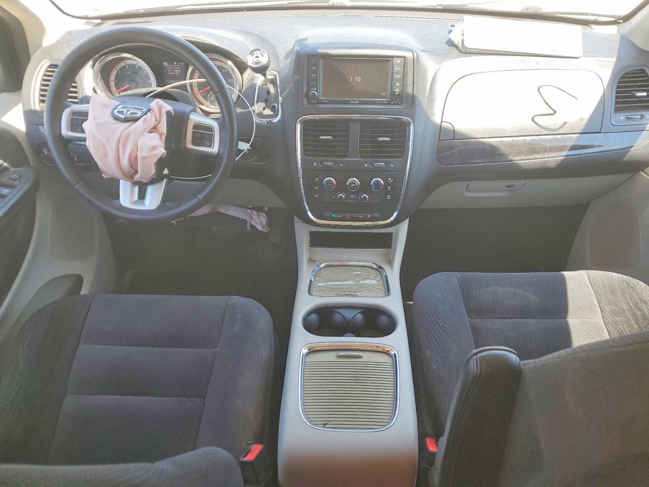 2014 Dodge Grand Caravan Sxt Silver vin: 2C4RDGCG5ER427751