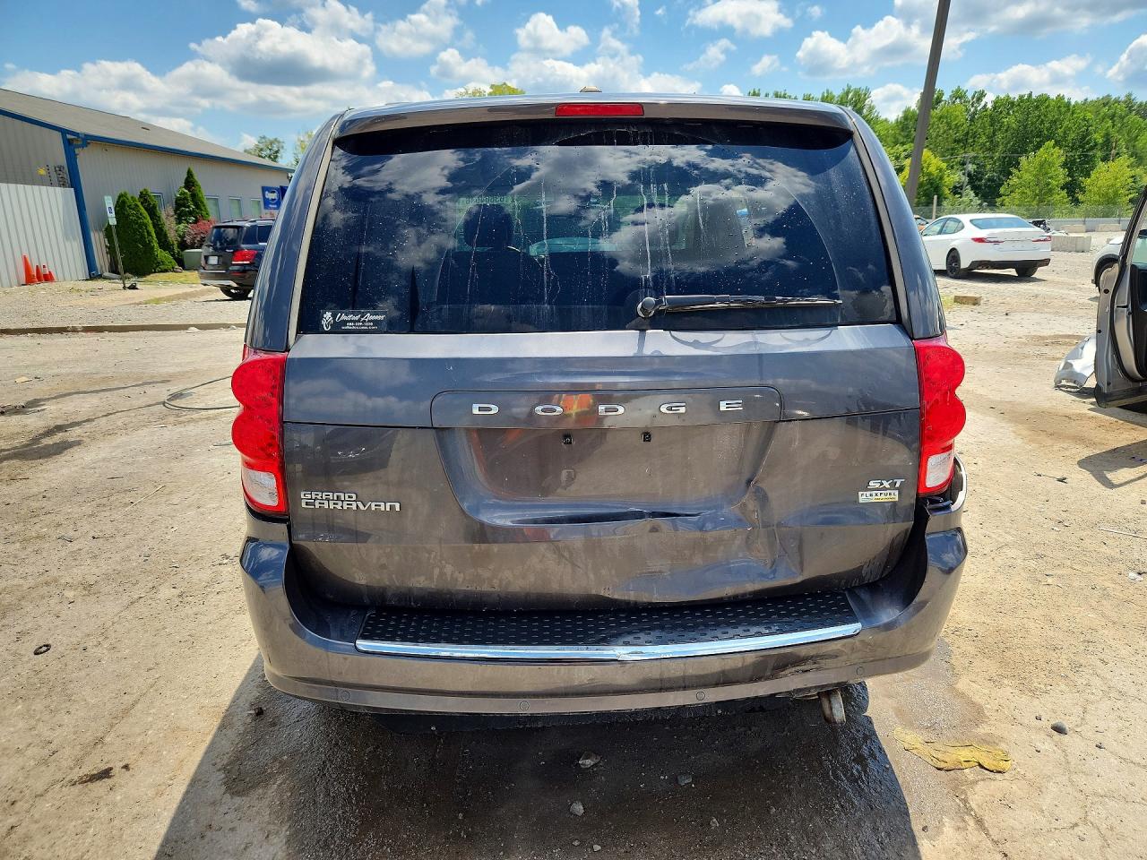 2015 Dodge Grand Caravan Sxt Gray vin: 2C4RDGCG5FR533389