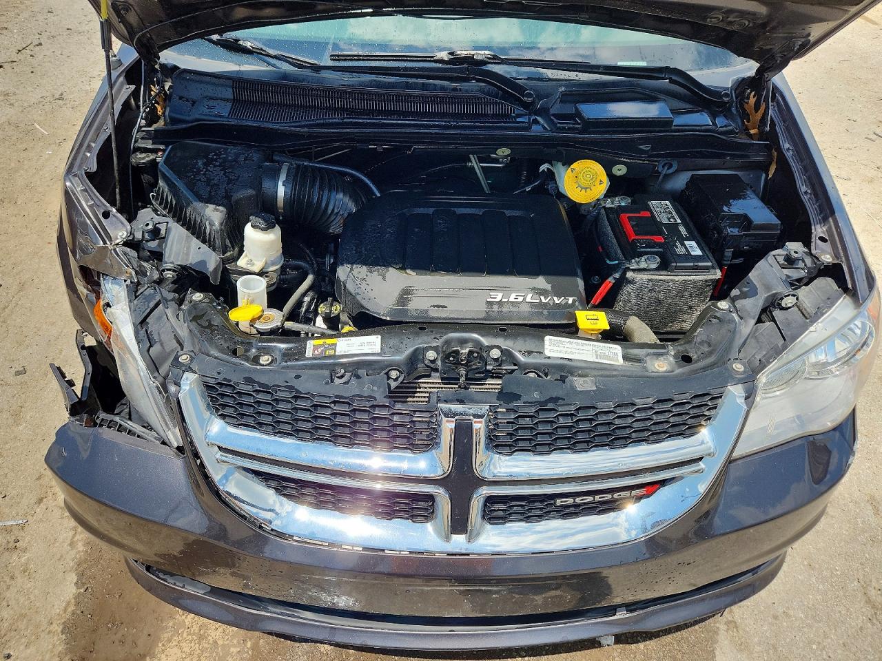 2015 Dodge Grand Caravan Sxt Gray vin: 2C4RDGCG5FR533389