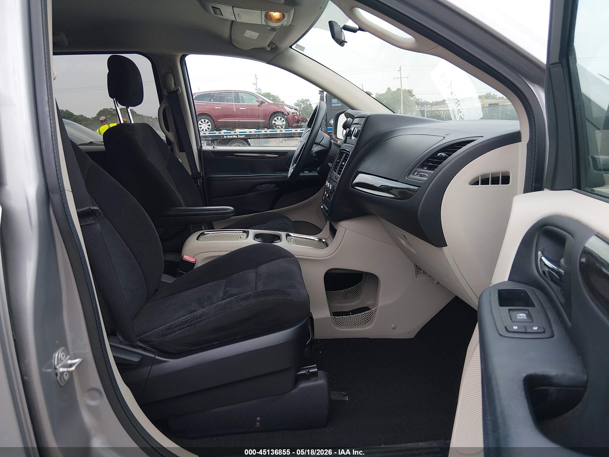2015 Dodge Grand Caravan Sxt Gray vin: 2C4RDGCG5FR550774