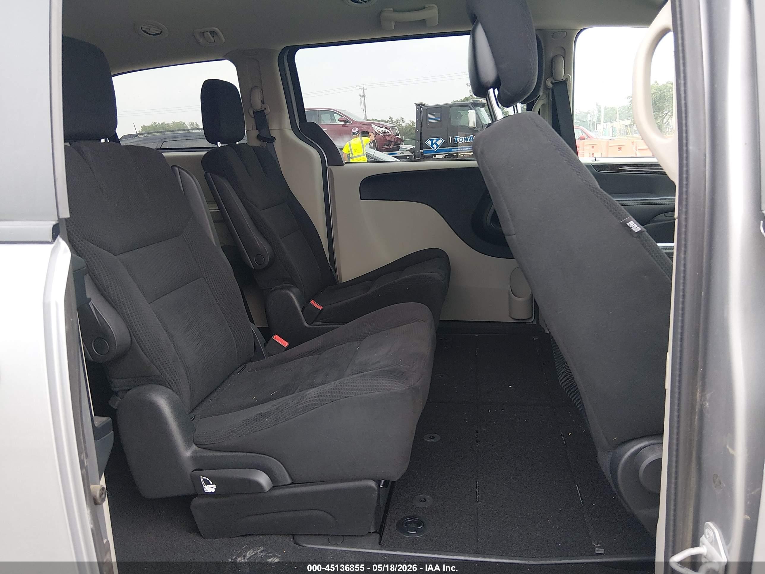 2015 Dodge Grand Caravan Sxt Gray vin: 2C4RDGCG5FR550774