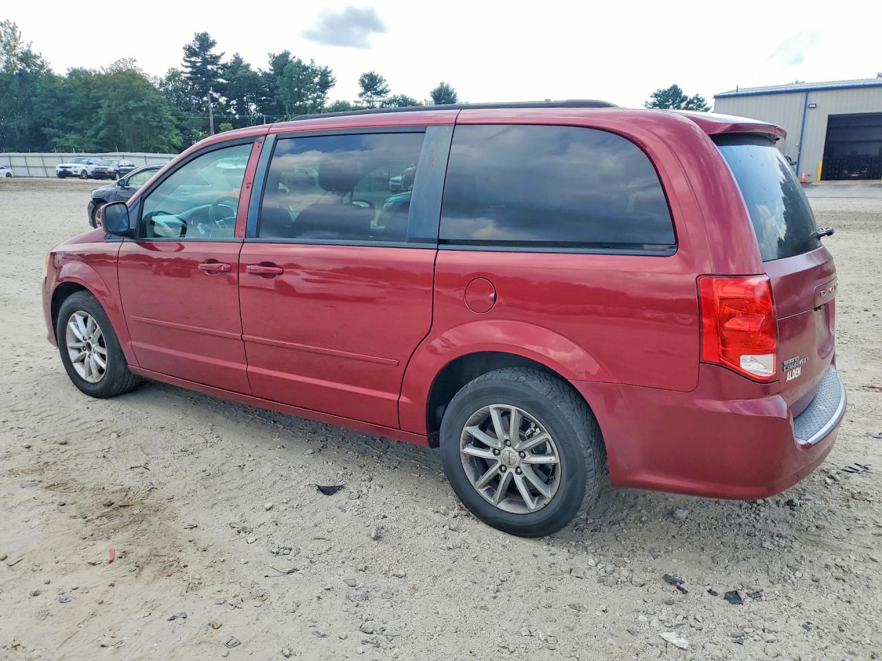 2015 Dodge Grand Caravan Sxt Red vin: 2C4RDGCG5FR591342