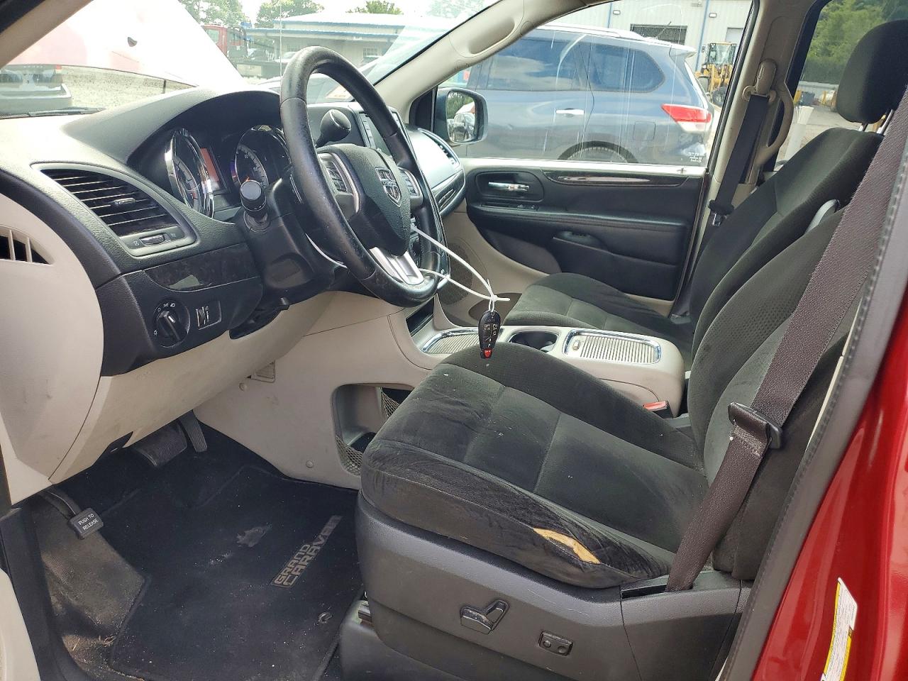 2015 Dodge Grand Caravan Sxt Red vin: 2C4RDGCG5FR591342
