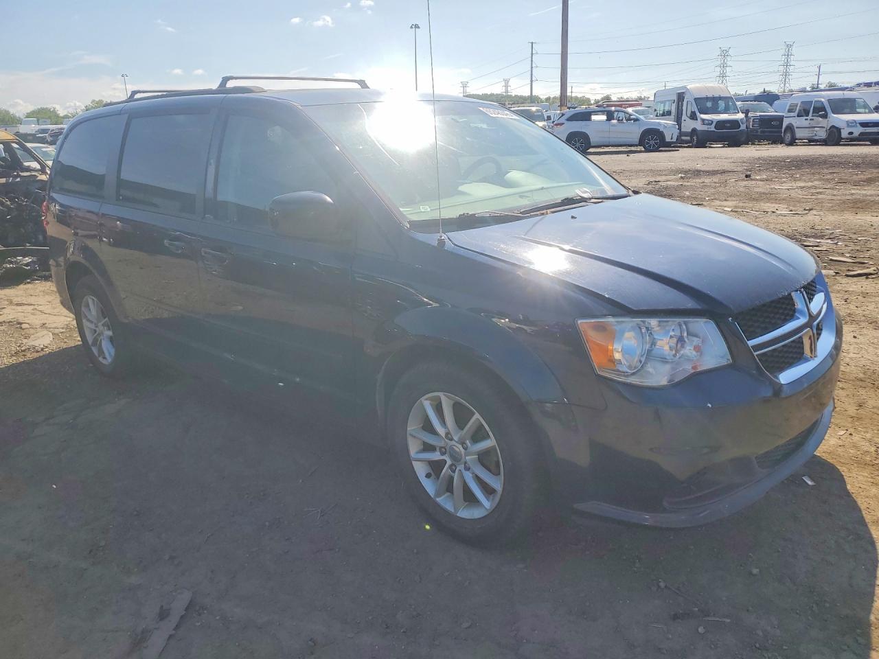 2016 Dodge Grand Caravan Sxt Blue vin: 2C4RDGCG5GR212227