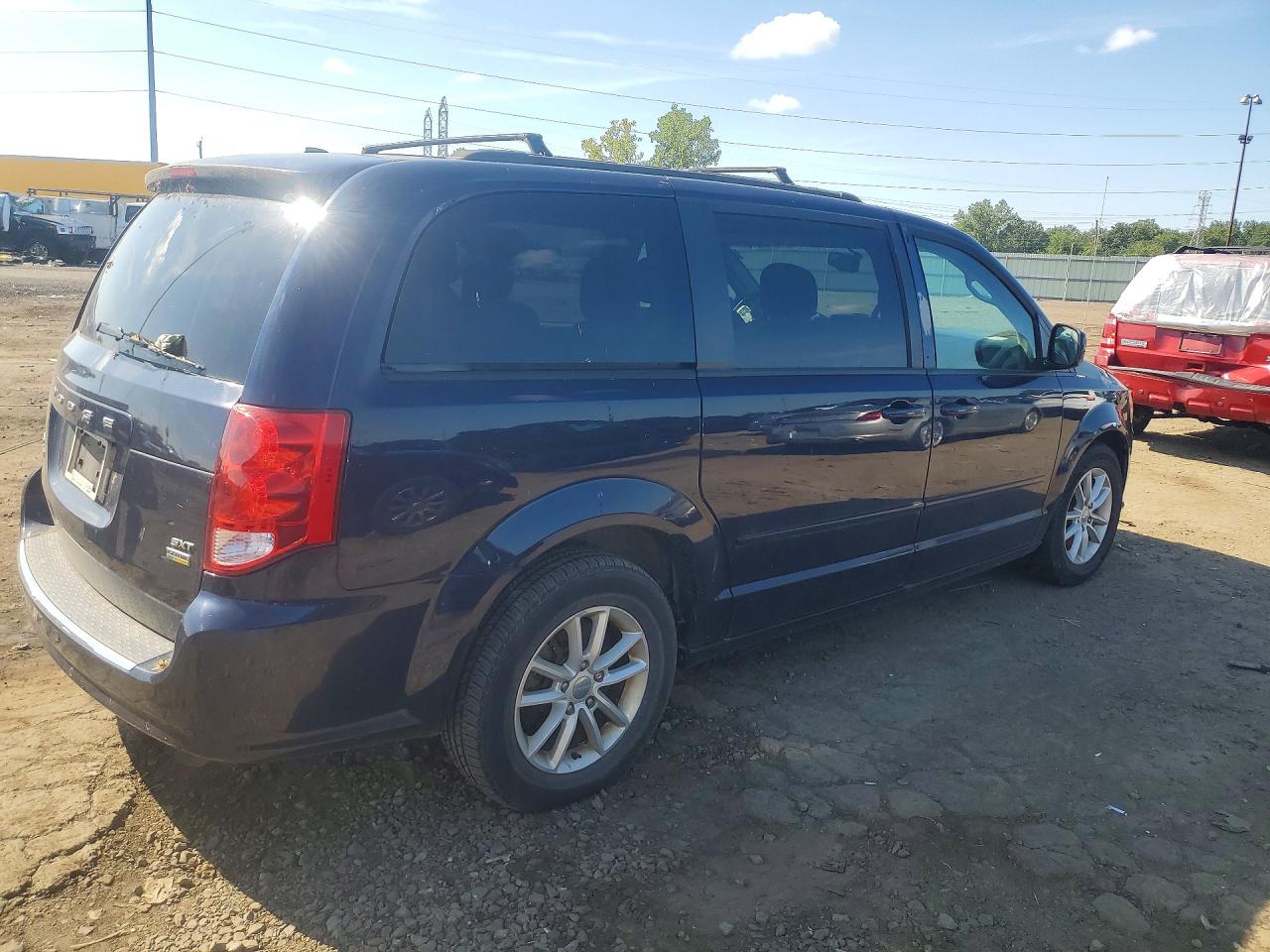 2016 Dodge Grand Caravan Sxt Blue vin: 2C4RDGCG5GR212227