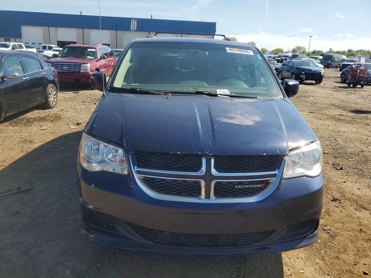 2016 Dodge Grand Caravan Sxt Blue vin: 2C4RDGCG5GR212227