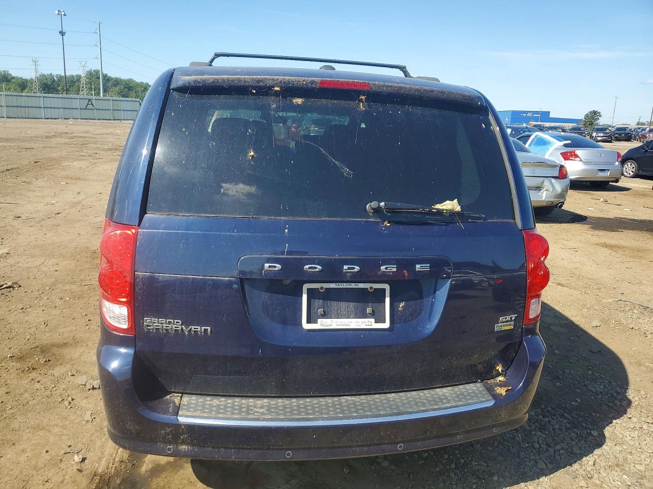 2016 Dodge Grand Caravan Sxt Blue vin: 2C4RDGCG5GR212227