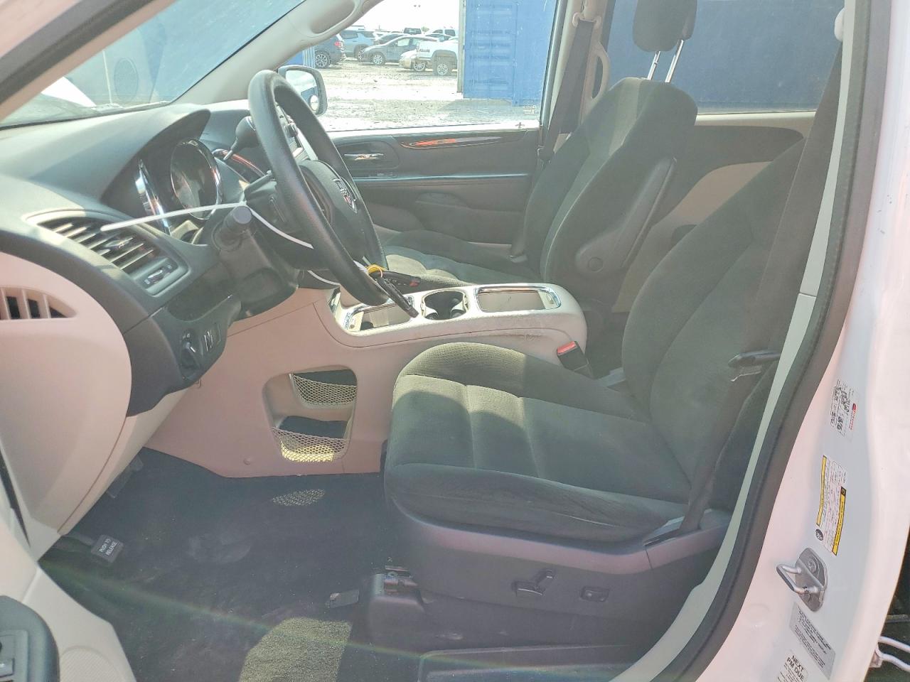 2016 Dodge Grand Caravan Sxt White vin: 2C4RDGCG5GR217301