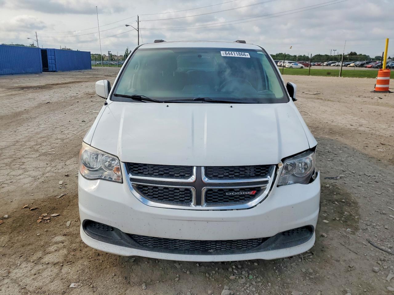 2016 Dodge Grand Caravan Sxt White vin: 2C4RDGCG5GR217301