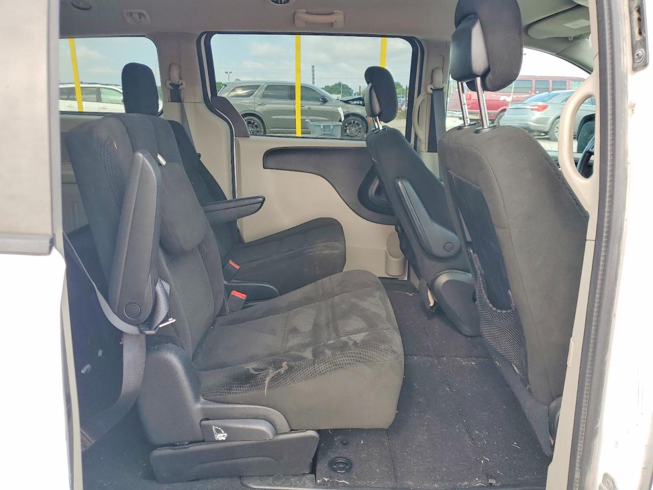 2016 Dodge Grand Caravan Sxt White vin: 2C4RDGCG5GR217301