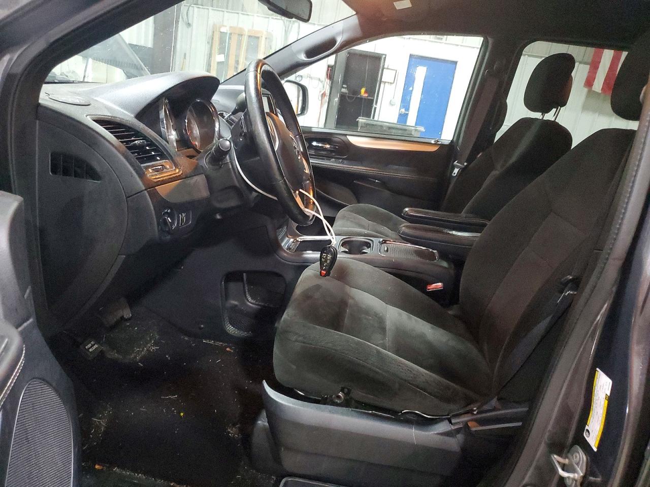 2016 Dodge Grand Caravan Sxt Серый vin: 2C4RDGCG5GR320086