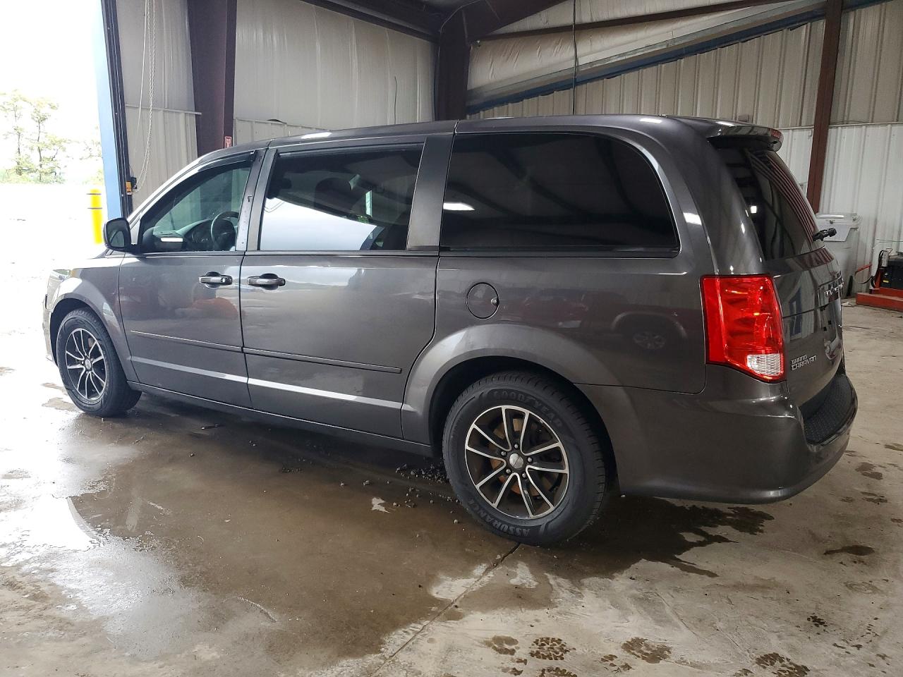 2016 Dodge Grand Caravan Sxt Серый vin: 2C4RDGCG5GR320086