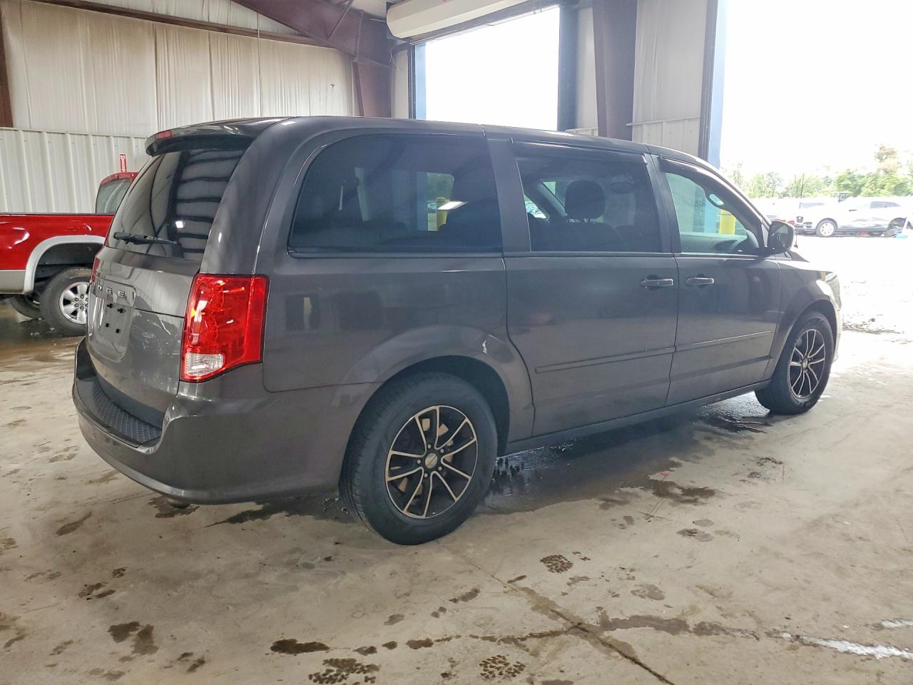 2016 Dodge Grand Caravan Sxt Серый vin: 2C4RDGCG5GR320086