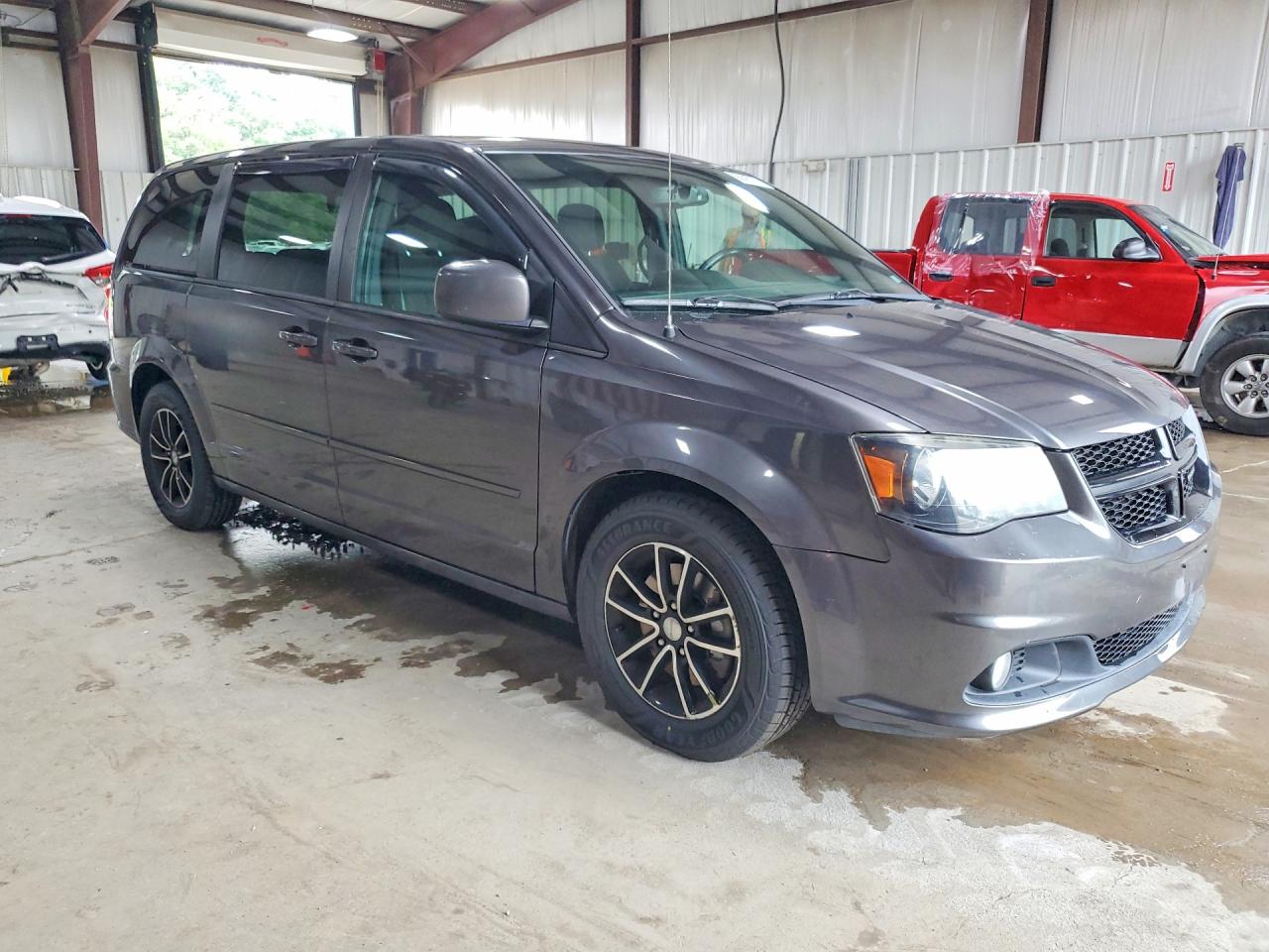 2016 Dodge Grand Caravan Sxt Серый vin: 2C4RDGCG5GR320086