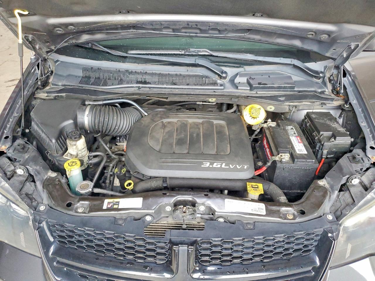 2016 Dodge Grand Caravan Sxt Серый vin: 2C4RDGCG5GR320086