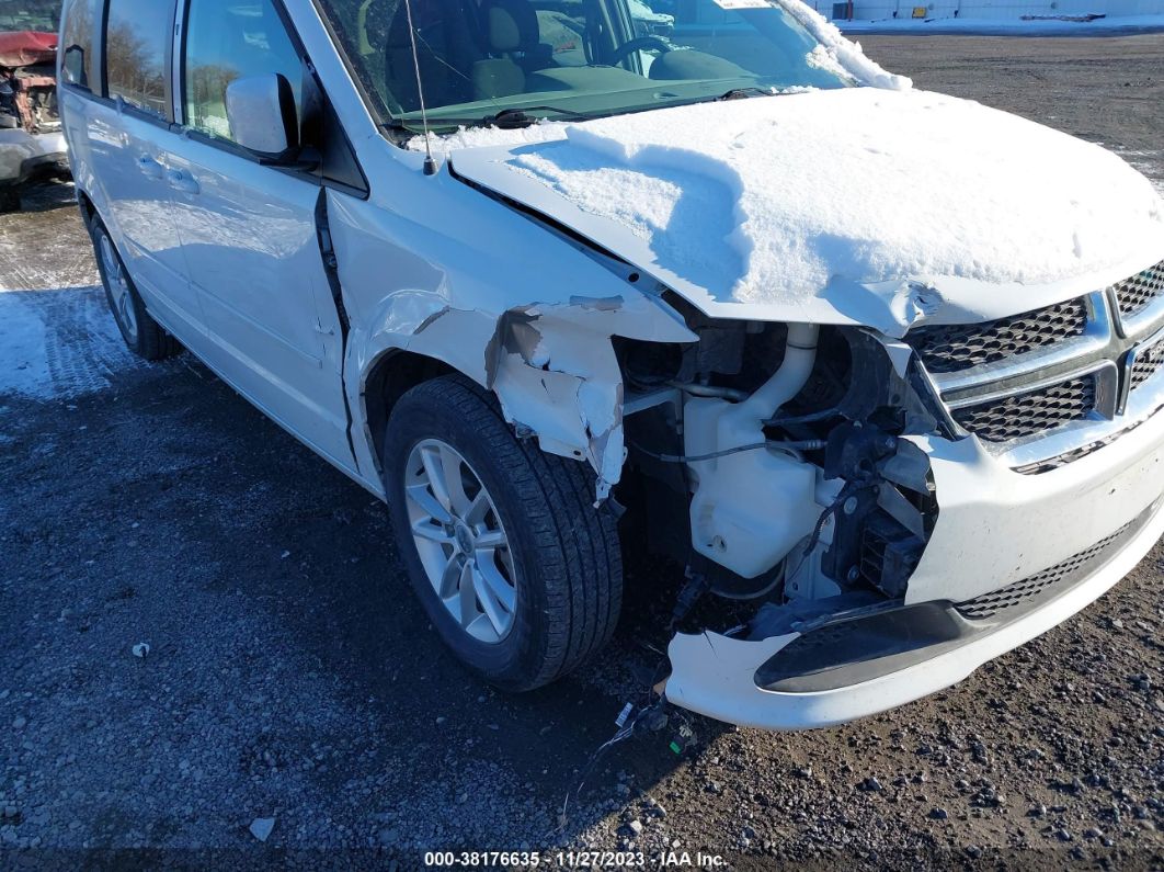2016 Dodge Grand Caravan Sxt White vin: 2C4RDGCG5GR323229