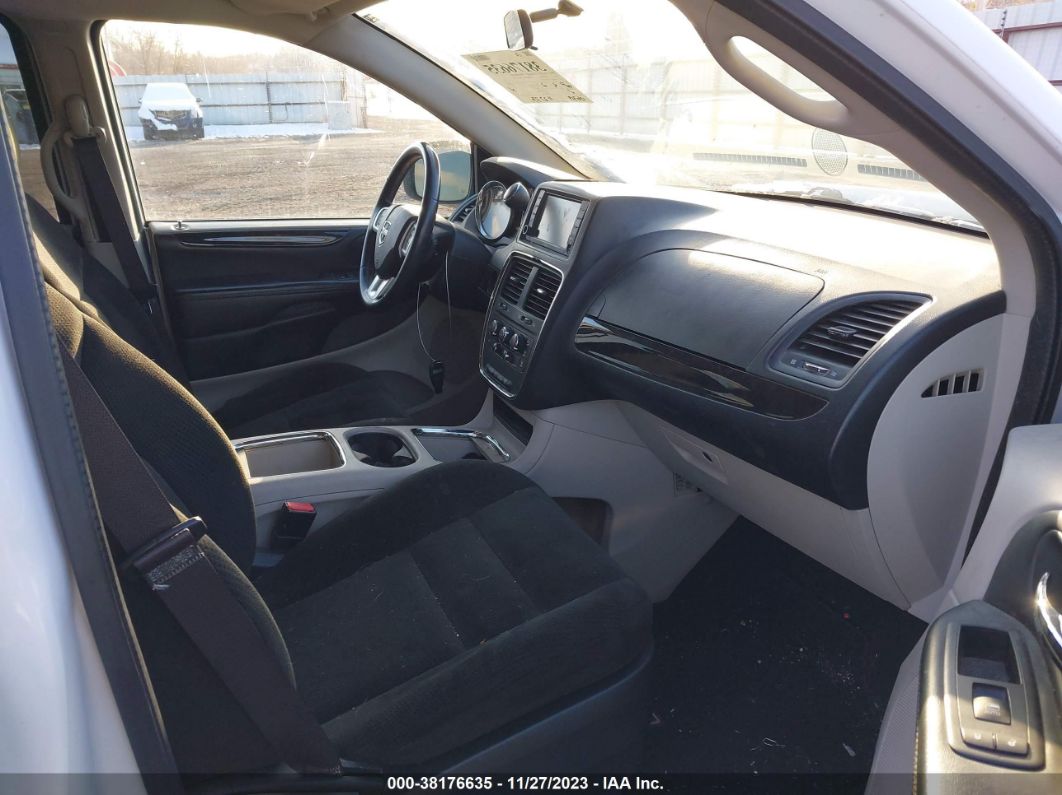 2016 Dodge Grand Caravan Sxt White vin: 2C4RDGCG5GR323229