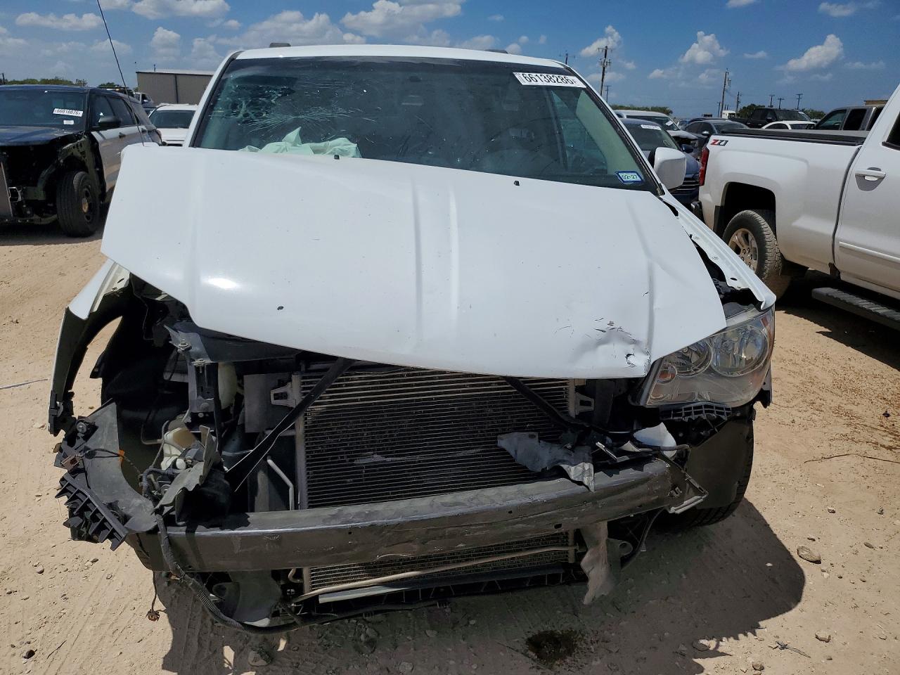 2016 Dodge Grand Caravan Sxt White vin: 2C4RDGCG5GR323229