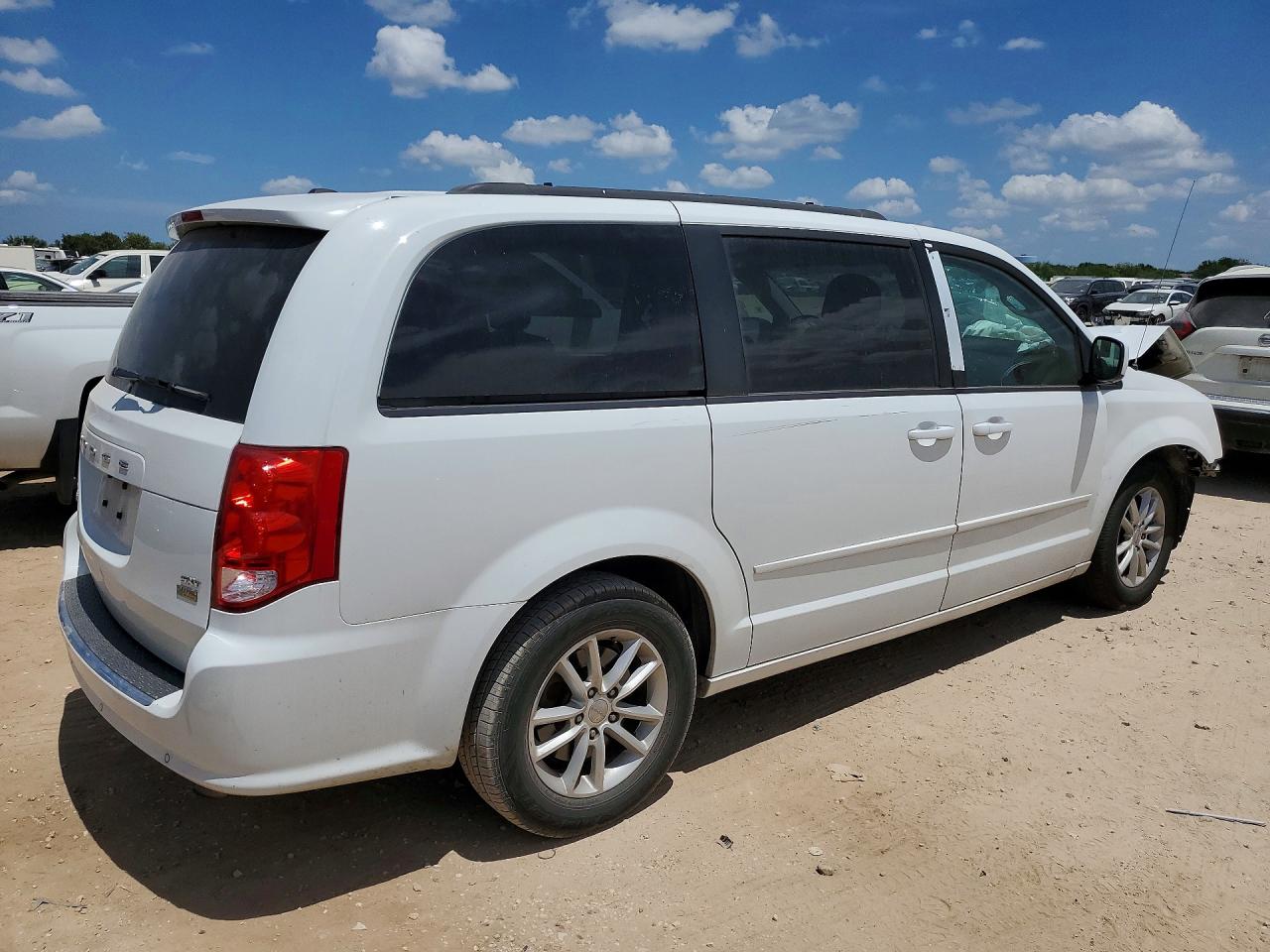2016 Dodge Grand Caravan Sxt White vin: 2C4RDGCG5GR323229