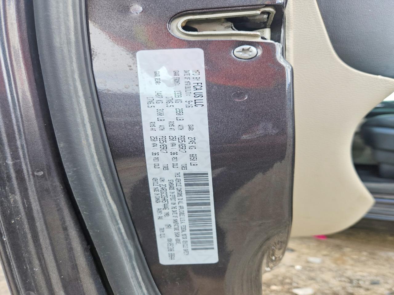 2017 Dodge Grand Caravan Sxt Gray vin: 2C4RDGCG5HR574446