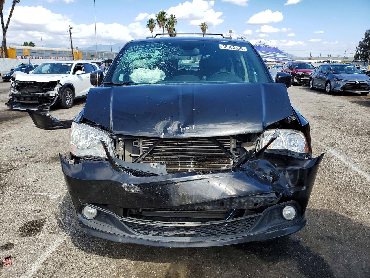 2019 Dodge Grand Caravan Sxt Black vin: 2C4RDGCG5KR683383