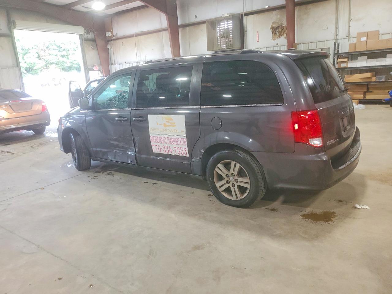 2019 Dodge Grand Caravan Sxt Угольный vin: 2C4RDGCG5KR772287