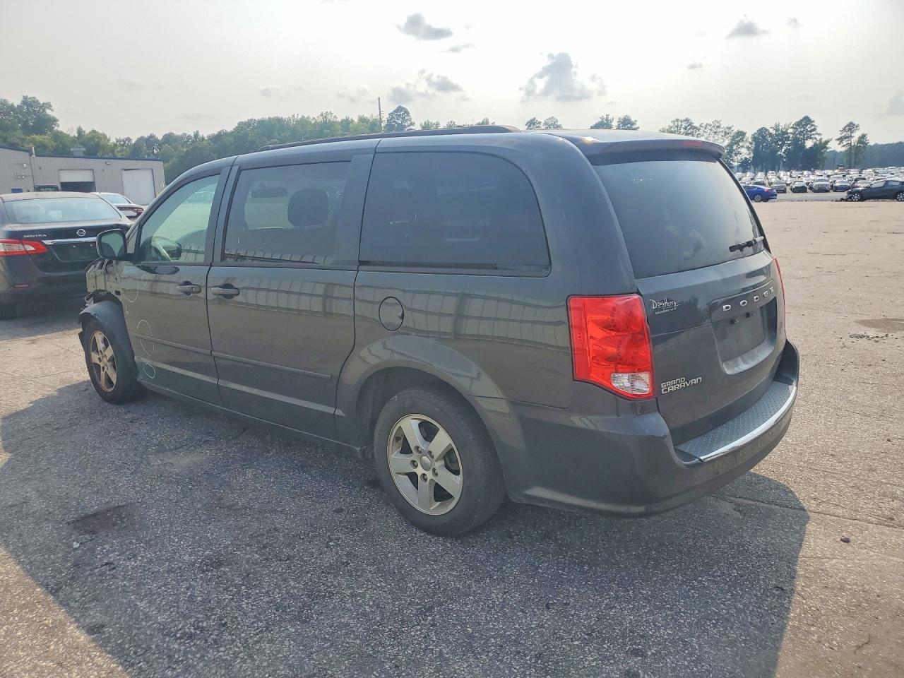 2012 Dodge Grand Caravan Sxt Black vin: 2C4RDGCG6CR332547